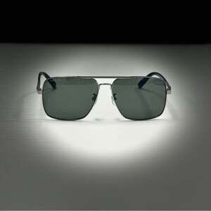 Men’s Gucci Metallic Gray Sunglasses